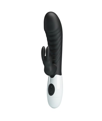 PRETTY LOVE - NAUGHTY BUNNY VIBRADOR RABBIT 30 FUNCIONES NEGRO