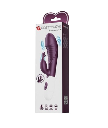 PRETTY LOVE - ROGUE MUSE VIBRADOR RABBIT 30 FUNCIONES MORADO