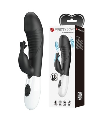 PRETTY LOVE - RASMUSSEN VIBRADOR RABBIT 30 FUNCIONES NEGRO