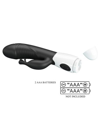 PRETTY LOVE - RASMUSSEN VIBRADOR RABBIT 30 FUNCIONES NEGRO