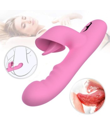 NALONE - T-MAY VIBRADOR RABBIT CON EMPUJE Y MOVIMIENTO OSCILANTE