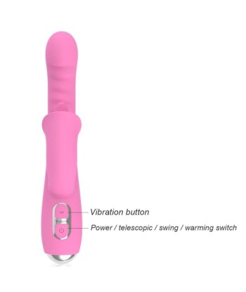 NALONE - T-MAY VIBRADOR RABBIT CON EMPUJE Y MOVIMIENTO OSCILANTE