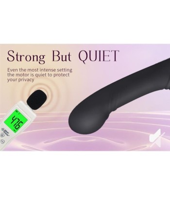 NALONE - ALLOW VIBRADOR DOBLE CON ROTACIÓN Y EMPUJE NEGRO