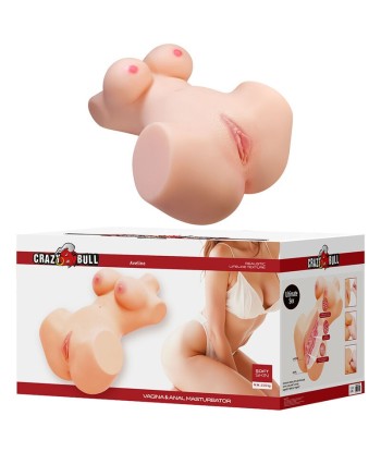 CRAZY BULL - ANNIE MASTURBADOR VAGINAL Y ANAL CON PECHOS XXL