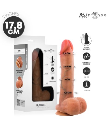MR INTENSE - GARY S DILDO SILICONA 17.8 CM -Ø- 4.2 CM