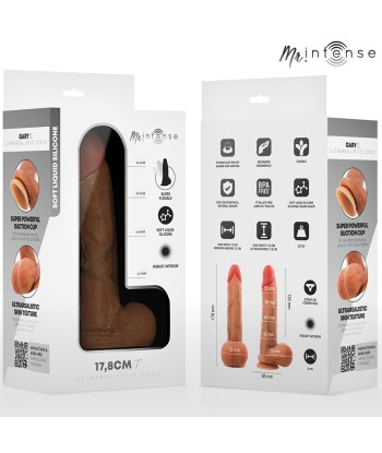 MR INTENSE - GARY S DILDO SILICONA 17.8 CM -Ø- 4.2 CM