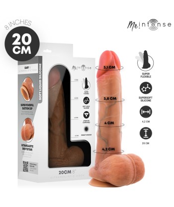 MR INTENSE - GARY M DILDO SILICONA 20 CM -Ø- 4.2 CM