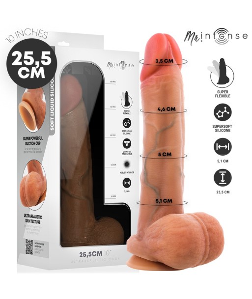 MR INTENSE - GARY XL DILDO SILICONA 25.5 CM -Ø- 5.1 CM