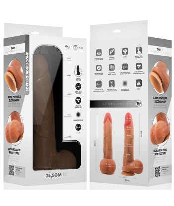 MR INTENSE - GARY XL DILDO SILICONA 25.5 CM -Ø- 5.1 CM