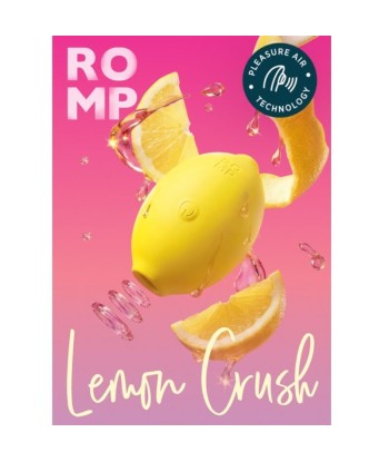 ROMP - LEMON CRUSH ESTIMULADOR DE CLÍTORIS POR ONDAS DE PRESIÓN AMARILLO