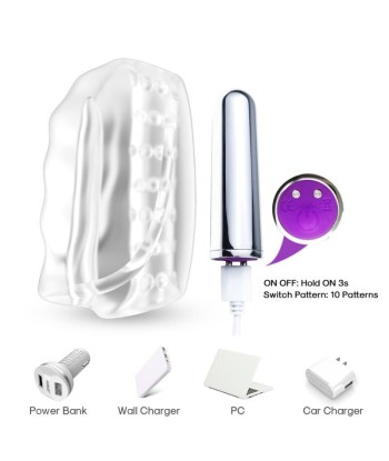 ARMONY - MASTER MASTURBATOR and VIBRADOR TRANSPARENTE