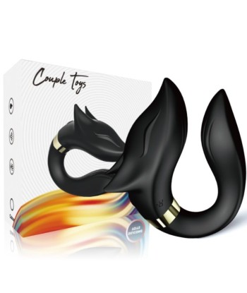 ARMONY - FOX VIBRADOR PAREJAS CONTROL REMOTO NEGRO