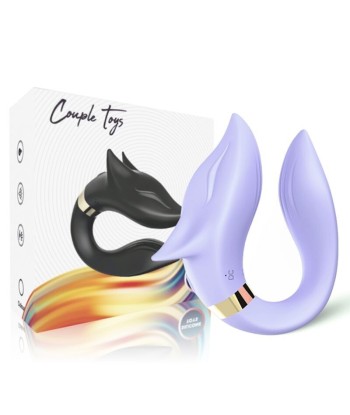ARMONY - FOX VIBRADOR PAREJAS CONTROL REMOTO VIOLETA