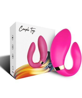 ARMONY - CRESCENT VIBRADOR PAREJA CONTROL REMOTO FUCSIA