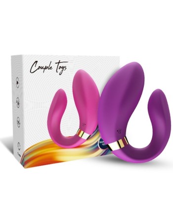 ARMONY - CRESCENT VIBRADOR PAREJA CONTROL REMOTO VIOLETA