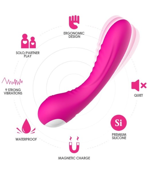 ARMONY - LEGEND VIBRADOR SILICONA FUCSIA