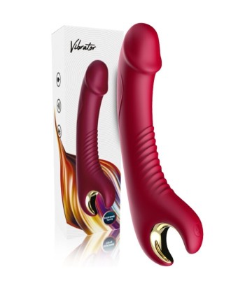 ARMONY - PRINCE DILDO VIBRADOR and ROTADOR ROJO