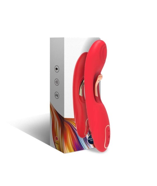 ARMONY - VIBRADOR CON LENGUA OSCILANTE ROJO