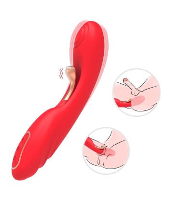 ARMONY - VIBRADOR CON LENGUA OSCILANTE ROJO