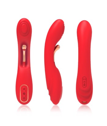 ARMONY - VIBRADOR CON LENGUA OSCILANTE ROJO