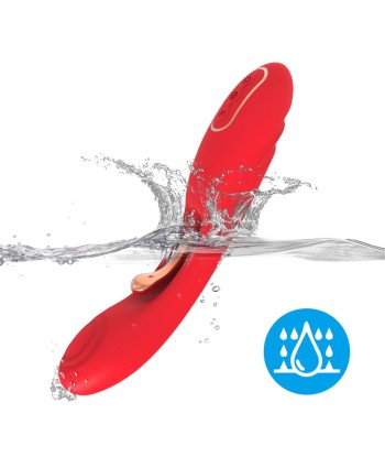 ARMONY - VIBRADOR CON LENGUA OSCILANTE ROJO