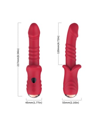 ARMONY - DILDO VIBRADOR ESTIMULADOR PUNTO A ROJO