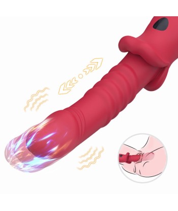 ARMONY - DILDO VIBRADOR ESTIMULADOR PUNTO A ROJO