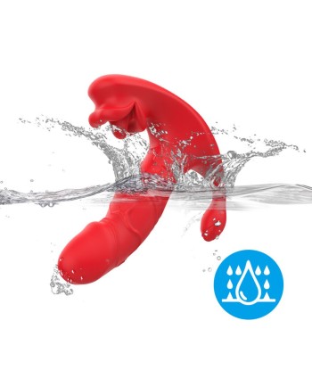 ARMONY - VIBRADOR ANAL PANTY ESTIMULADOR PUNTO C Y G CONTROL REMOTO ROJO