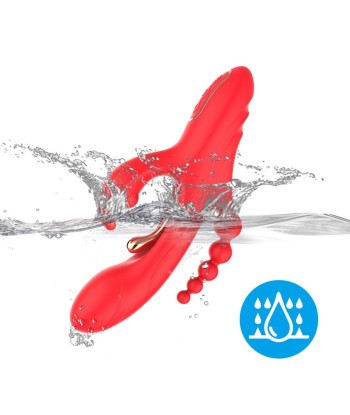 ARMONY - VIBRADOR ESTIMULADOR PUNTO G Y CLÍTORIS ROJO
