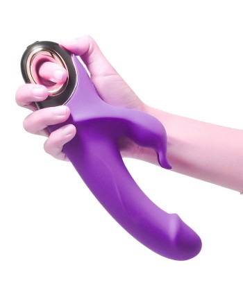 ARMONY - METEROR DILDO VIBRADOR RABBIT VIOLETA