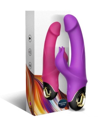 ARMONY - METEROR DILDO VIBRADOR RABBIT VIOLETA