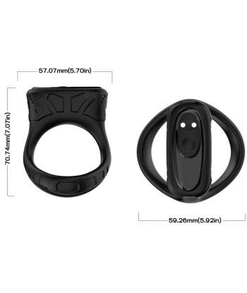 ARMONY - ANILLO VIBRADOR and MULTIPOSICIÓN NEGRO