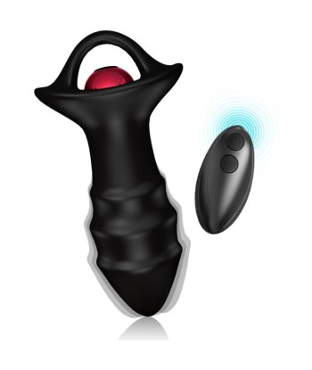 ARMONY - KYLIN DEDAL VIBRADOR and PLUG ANAL CONTROL REMOTO NEGRO