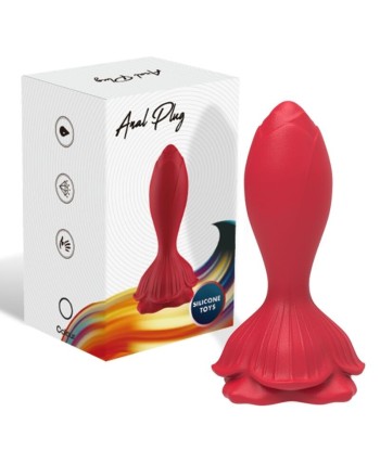 ARMONY - ROSA VIBRADOR and PLUG ANAL PEQUEÑO CONTROL REMOTO ROJO