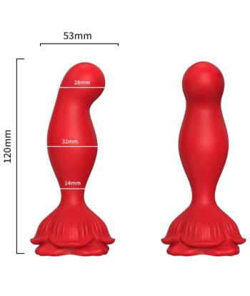 ARMONY - ROSA VIBRADOR and PLUG ANAL CONTROL REMOTO ROJO