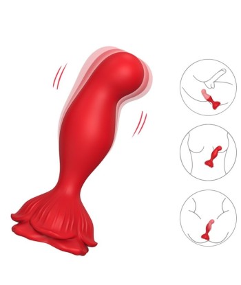 ARMONY - ROSA VIBRADOR and PLUG ANAL CONTROL REMOTO ROJO