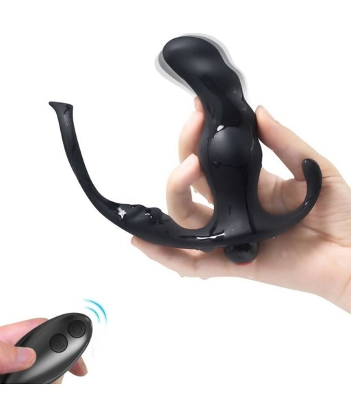 ARMONY - KNIGHT VIBRADOR ANAL PROSTATA and ANILLO CONTROL REMOTO NEGRO