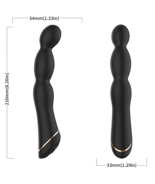 ARMONY - BAMBU VIBRADOR AJUSTABLE NEGRO