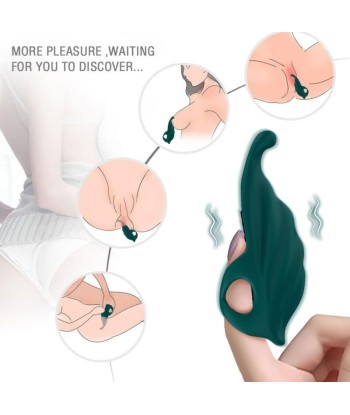 ARMONY - DEDAL ESTIMULADOR and VIBRADOR VERDE