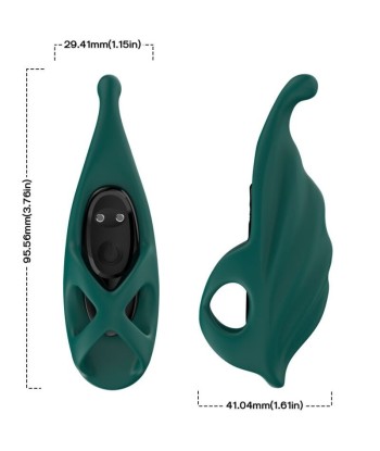 ARMONY - DEDAL ESTIMULADOR and VIBRADOR VERDE