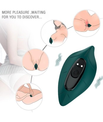 ARMONY - ESTIMULADOR and VIBRADOR CONTROL REMOTO VERDE