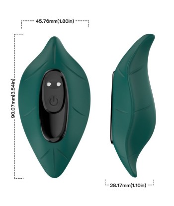 ARMONY - ESTIMULADOR and VIBRADOR CONTROL REMOTO VERDE