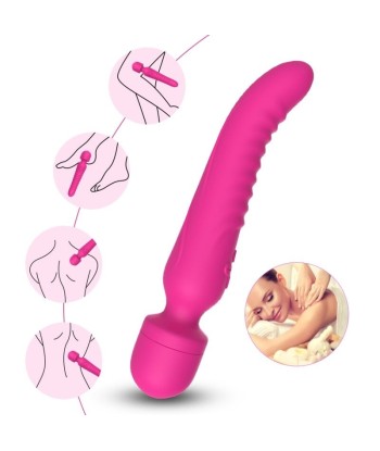 ARMONY - MISSION MASAJEADOR and VIBRADOR EFECTO CALOR FUCSIA