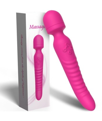 ARMONY - MISSION MASAJEADOR and VIBRADOR EFECTO CALOR FUCSIA