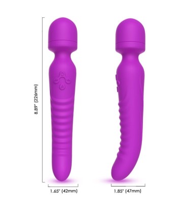 ARMONY - MISSION MASAJEADOR and VIBRADOR EFECTO CALOR VIOLETA