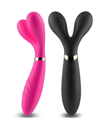 ARMONY - Y-WAND MASAJEADOR and VIBRADOR CABEZA DOBLE FUCSIA