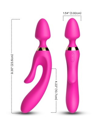 ARMONY - MASAJEADOR and VIBRADOR RABBIT FUCSIA
