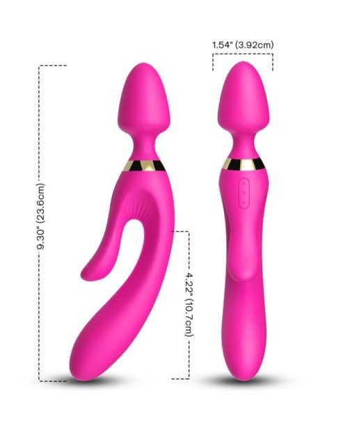 ARMONY - MASAJEADOR and VIBRADOR RABBIT FUCSIA