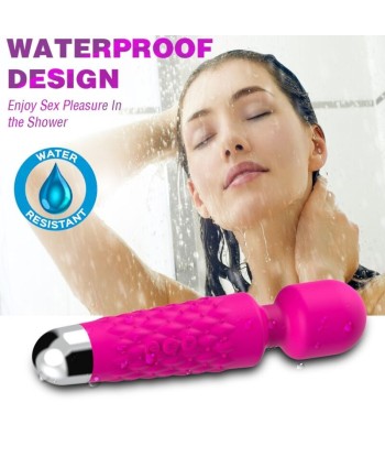 ARMONY - POSTMAN MASAJEADOR and VIBRADOR CABEZA FLEXIBLE FUCSIA