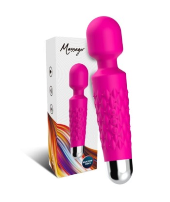 ARMONY - POSTMAN MASAJEADOR and VIBRADOR CABEZA FLEXIBLE FUCSIA